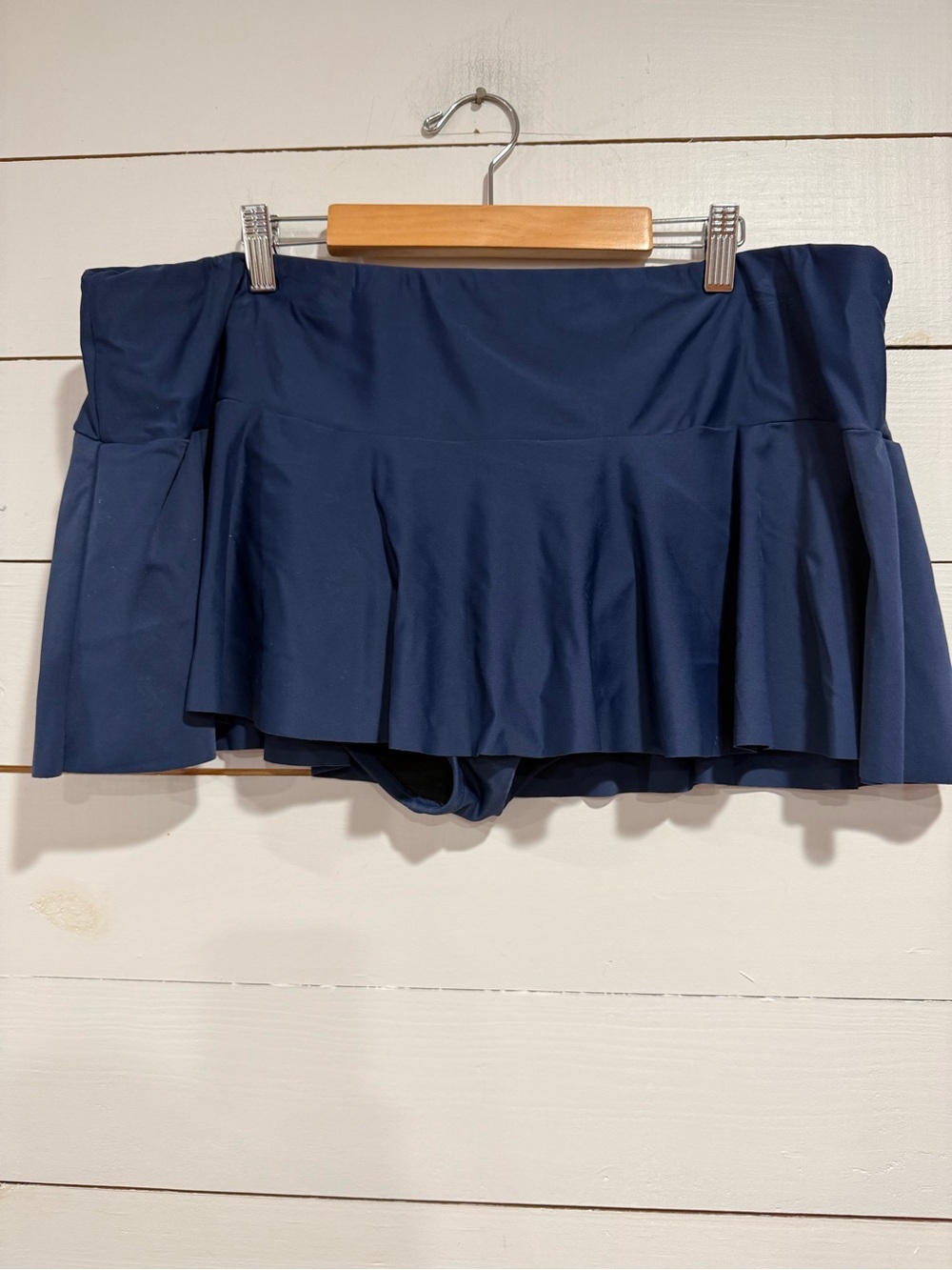 Women's Navy Skirted Swim Bottoms
